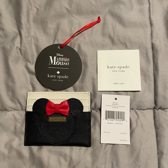 kate spade Accessories - Kate Spade Minnie Mouse Cardholder